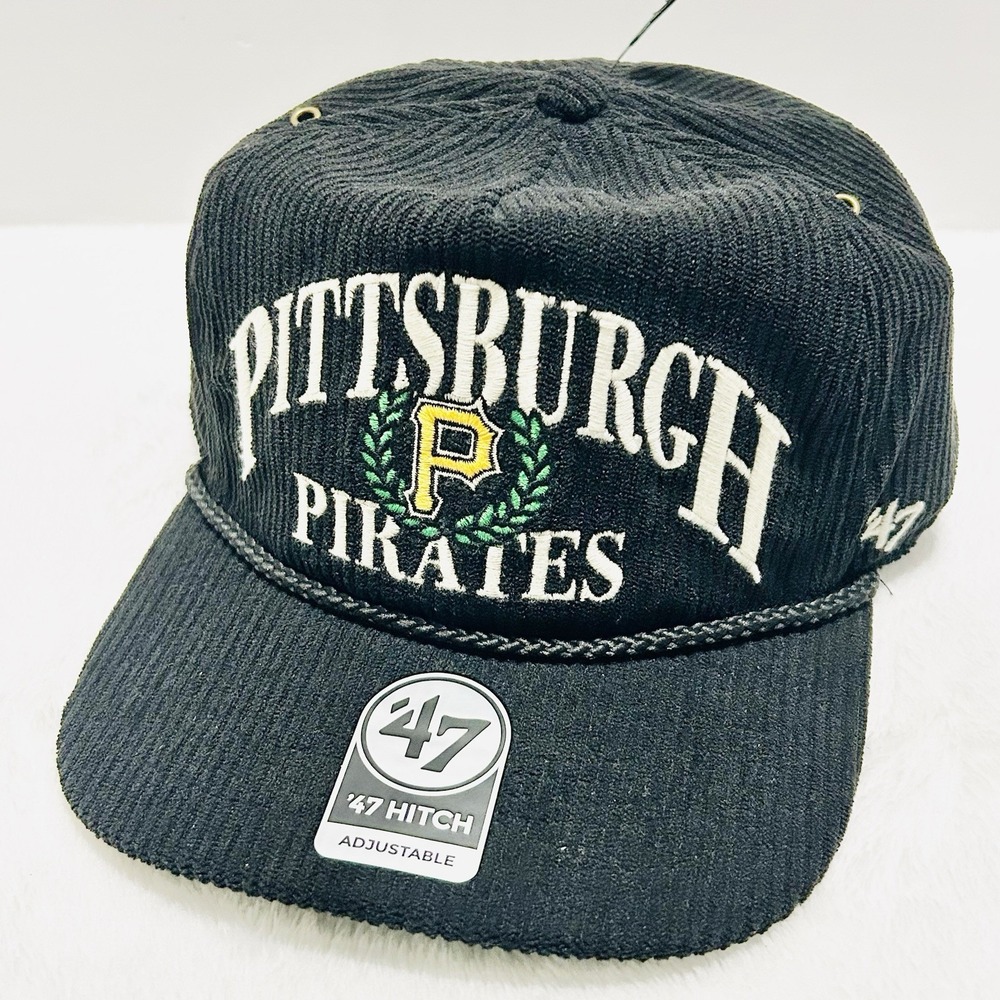 '47 Brand Pittsburgh Pirates‎ Pitchout Rope Hitch A-Frame Hat Cap Adjustable MLB